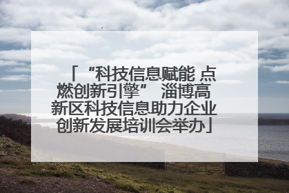 “科技信息赋能 点燃创新引擎” 淄博高新区科技信息助力企业创新发展培训会举办