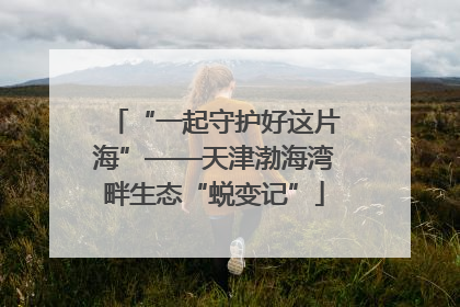 “一起守护好这片海”——天津渤海湾畔生态“蜕变记”