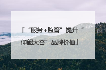 “服务+监管”提升“仰韶大杏”品牌价值