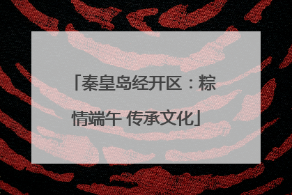 秦皇岛经开区：粽情端午 传承文化