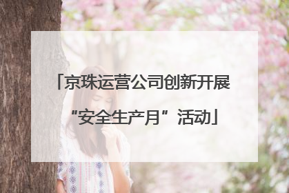 京珠运营公司创新开展“安全生产月”活动