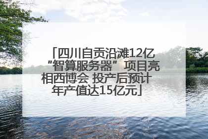四川自贡沿滩12亿“智算服务器”项目亮相西博会 投产后预计年产值达15亿元