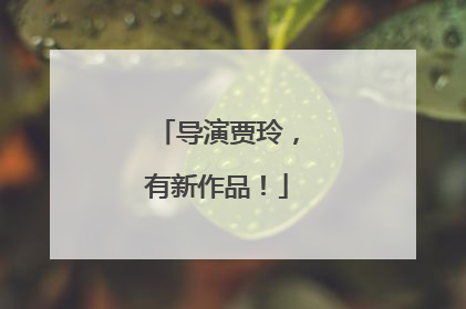导演贾玲，有新作品！