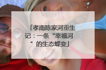 孝南陈家河重生记：一条“幸福河”的生态蝶变