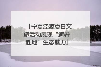宁夏泾源夏日文旅活动展现“避暑胜地”生态魅力