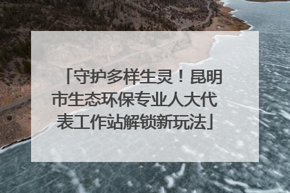 守护多样生灵！昆明市生态环保专业人大代表工作站解锁新玩法