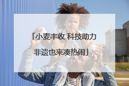 小麦丰收 科技助力 非遗也来凑热闹