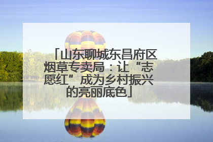 山东聊城东昌府区烟草专卖局：让“志愿红”成为乡村振兴的亮丽底色