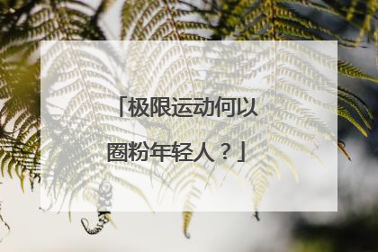 极限运动何以圈粉年轻人？