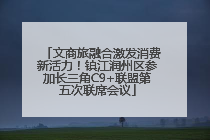 文商旅融合激发消费新活力！镇江润州区参加长三角C9+联盟第五次联席会议