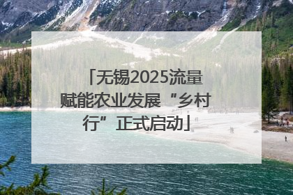 无锡2025流量赋能农业发展“乡村行”正式启动