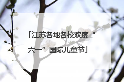 江苏各地各校欢度“六一”国际儿童节