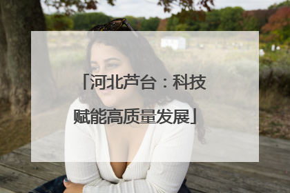 河北芦台：科技赋能高质量发展