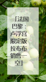 法国巴黎：卢浮宫限定版拉布布销售一空