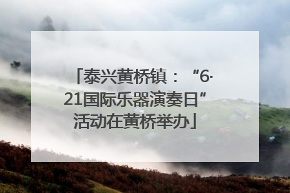 泰兴黄桥镇：“6·21国际乐器演奏日”活动在黄桥举办