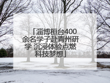 淄博桓台400余名学子赴青州研学 沉浸体验点燃科技梦想