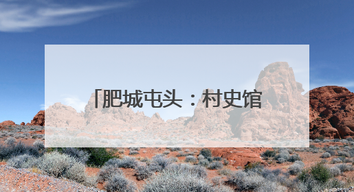 肥城屯头：村史馆留住乡情见证振兴
