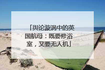 舆论漩涡中的英国航母：既要修浴室，又要无人机