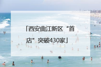 西安曲江新区“首店”突破430家