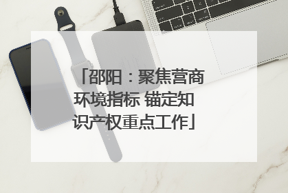 邵阳：聚焦营商环境指标 锚定知识产权重点工作