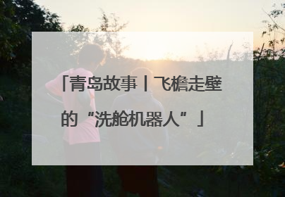 青岛故事丨飞檐走壁的“洗舱机器人”