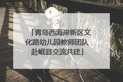 青岛西海岸新区文化路幼儿园教师团队赴岷县交流共建