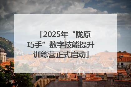 2025年“陇原巧手”数字技能提升训练营正式启动