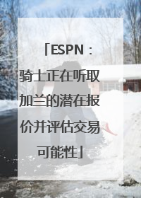 ESPN：骑士正在听取加兰的潜在报价并评估交易可能性